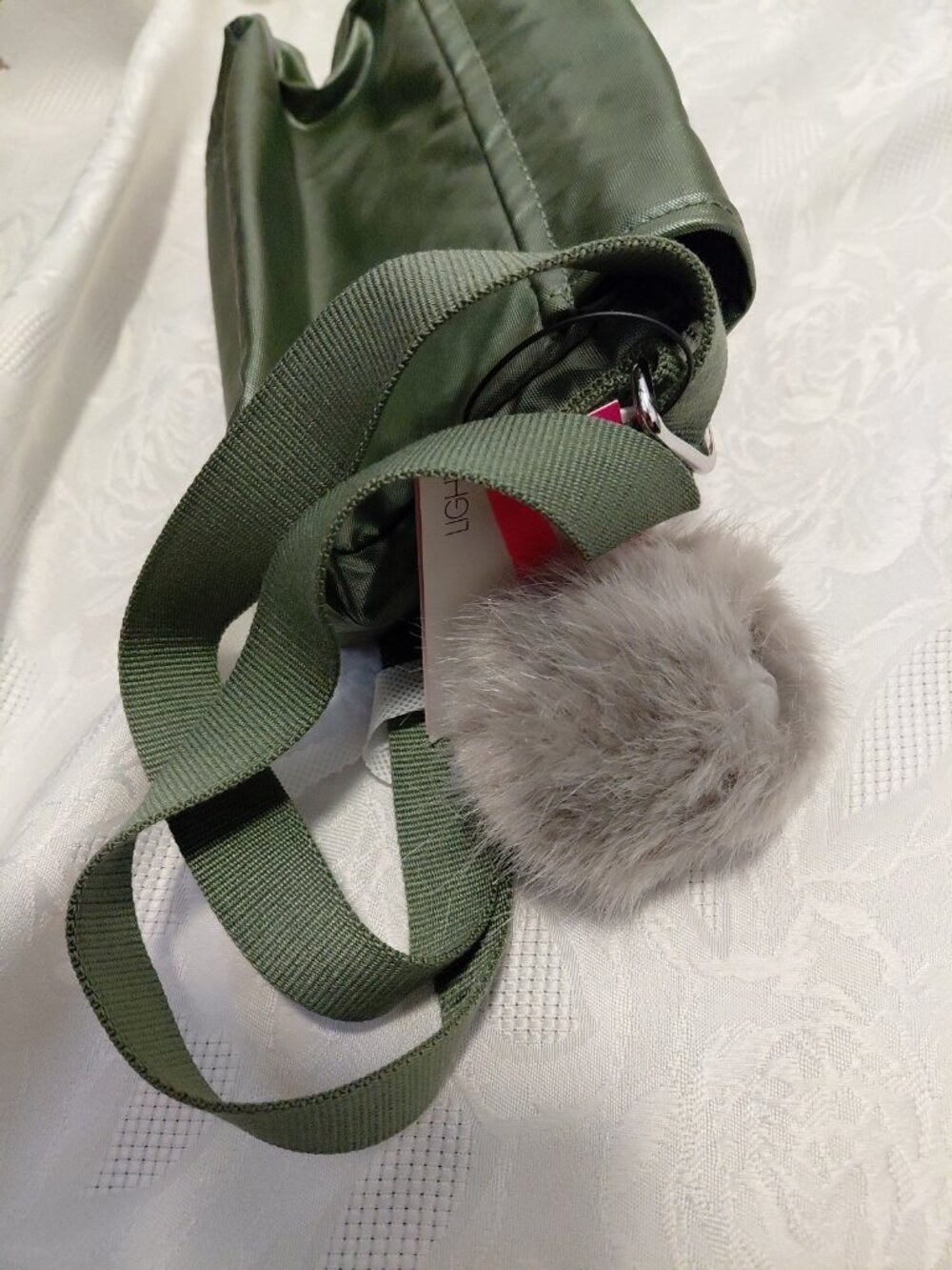 Kipling Sabian Mini Crossbody Bag Connect Metallic Green NWT - Picture 7 of 7